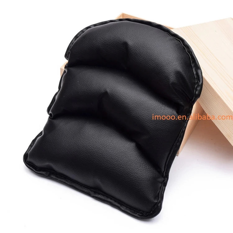 Car Armrest Cushion - Soft Leather Console Pad
