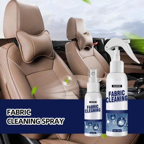 Car Interior Fabric Cleaner Spray - Seat & Upholstery Stain Remover
