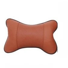 Car Neck Pillow — Leather Headrest Cushion (Set of 2)
