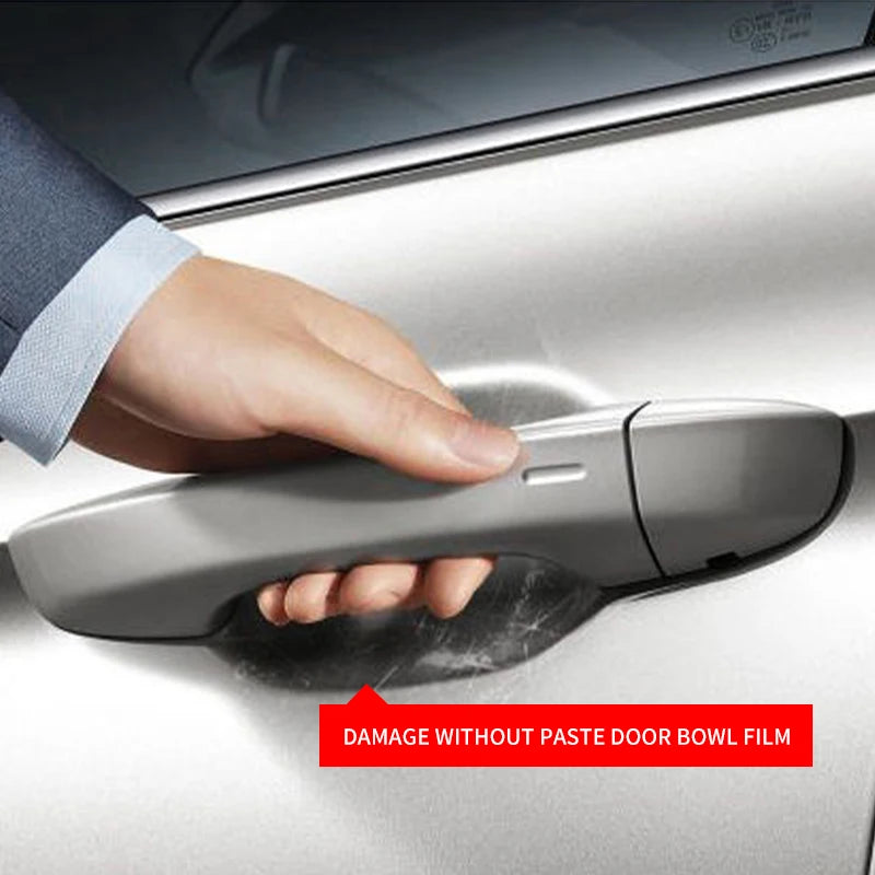 Car Door Handle Protective Film - Anti-Scratch Guard