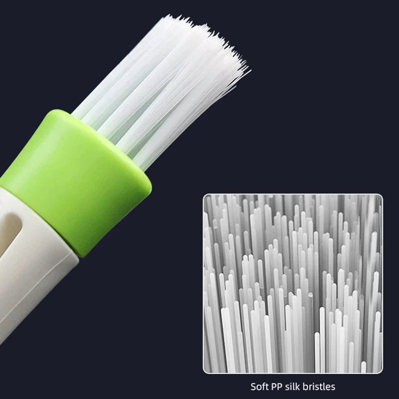 Car Air Vent Cleaning Brush - Double-Head Detailing Duster