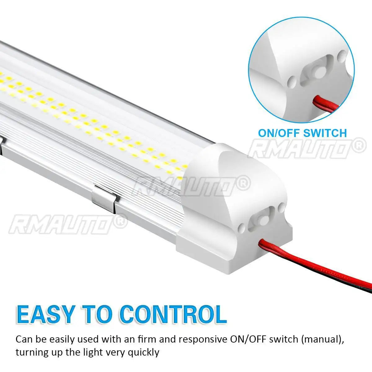 LED Interior Light Bar (2-Pack) — 72 LED, On/Off Switch