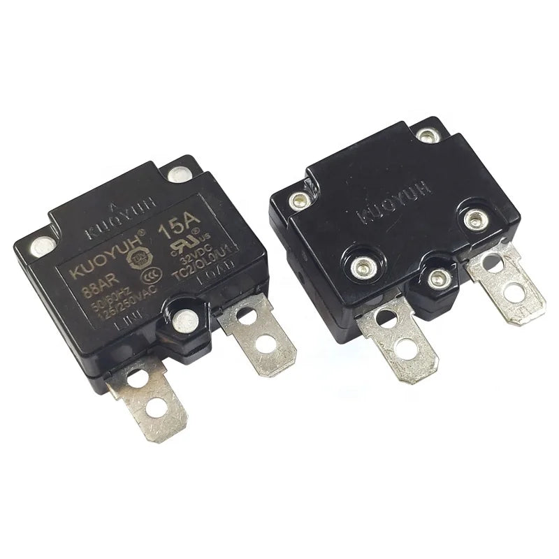 Resettable Circuit Breaker Kit - 5A/10A/15A Auto-Reset