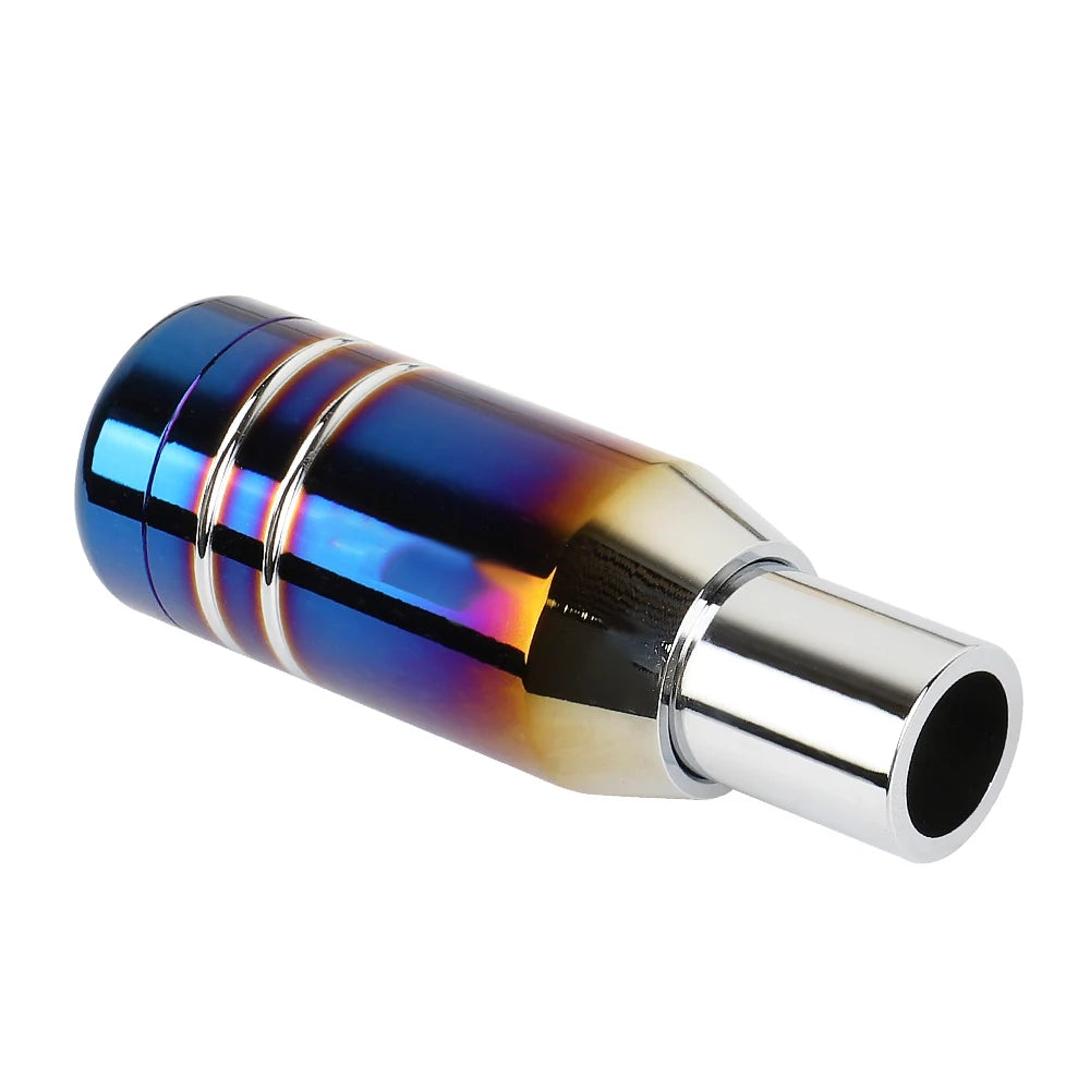 Burnt-Blue Aluminum Shift Knob - Universal JDM Shifter