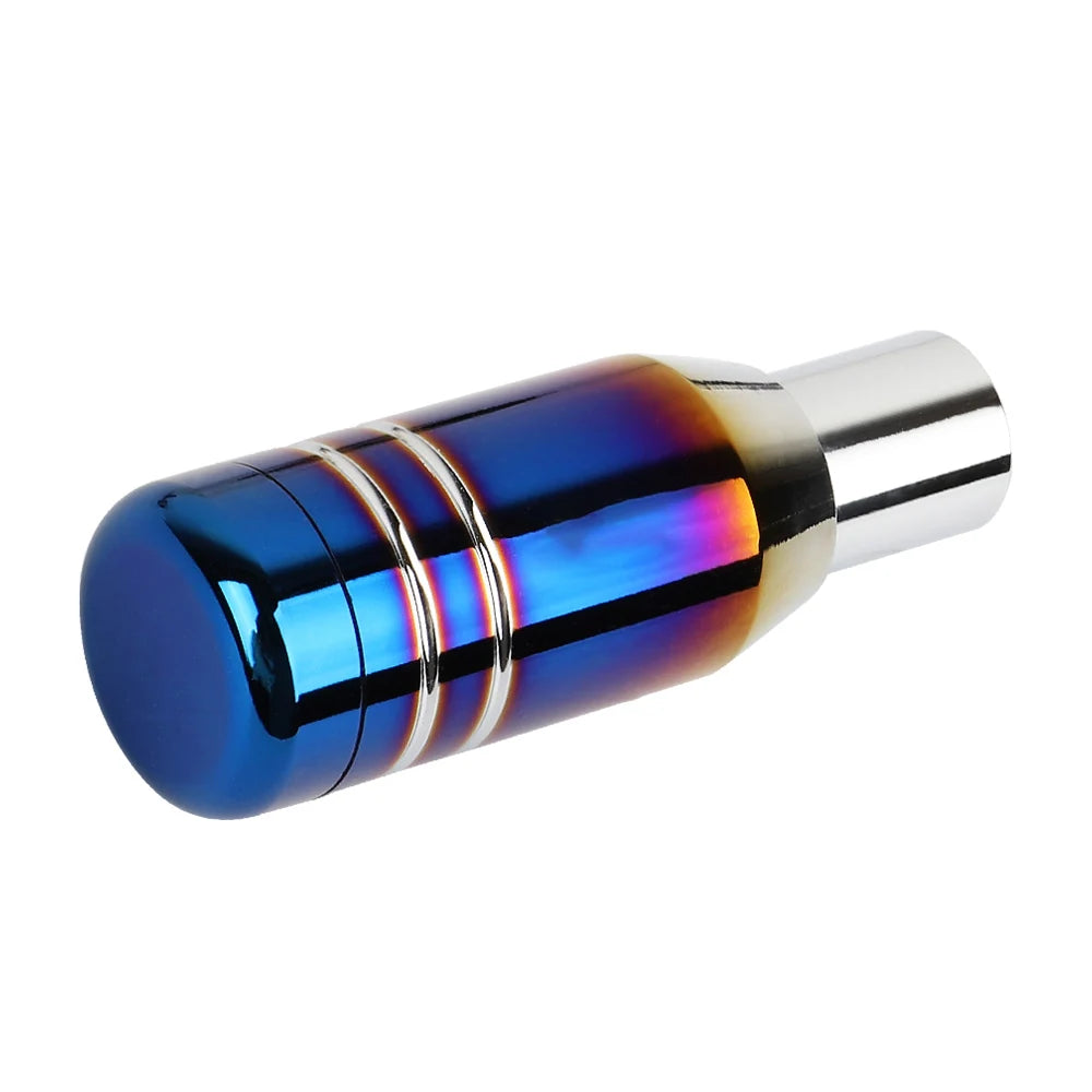 Burnt-Blue Aluminum Shift Knob - Universal JDM Shifter