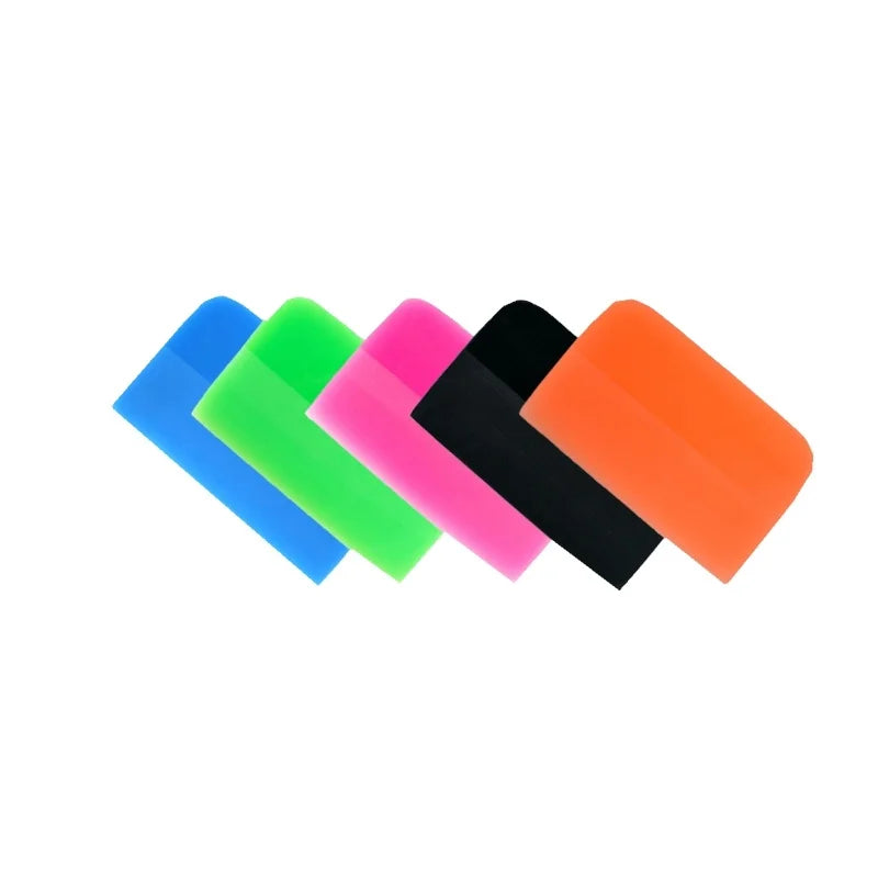 Car Wrap Squeegee Set - 3-Size Soft Rubber Film Tool