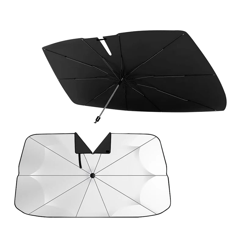 Car Windshield Sun Shade Umbrella — Foldable UV Block