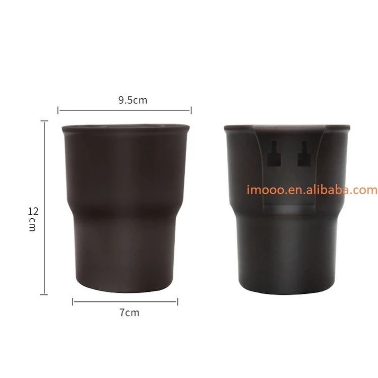 Car Air-Vent Cup Holder - Clip-On Drink & Bottle Mount