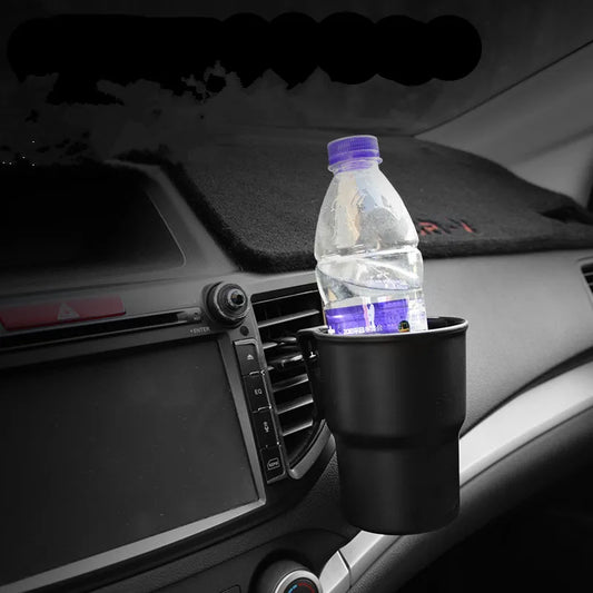 Car Air-Vent Cup Holder - Clip-On Drink & Bottle Mount
