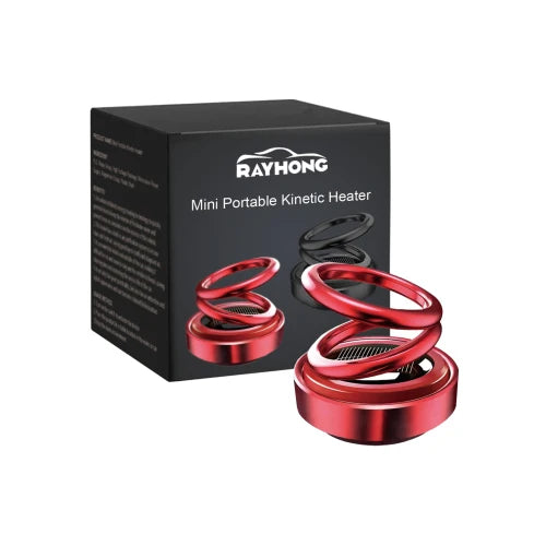 Solar Car Diffuser - Rotating Double-Ring Air Freshener