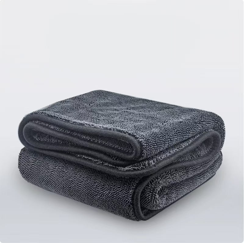 Twisted-Loop Car Drying Towel - Double-Sided Microfiber
