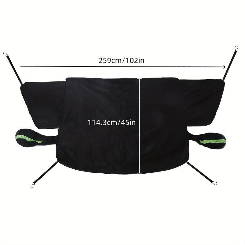 Magnetic Windshield Snow Cover - Mirror & Door Protection