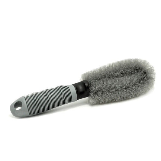 Soft-Wool Car Wheel & Tire Brush — No-Scratch Rim Cleaner