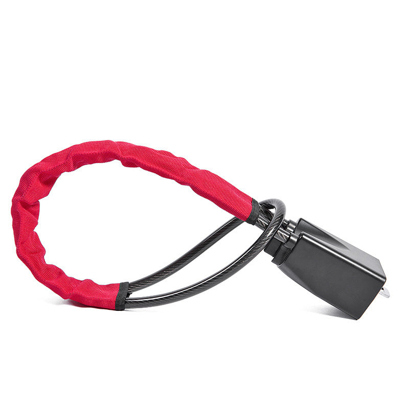 Steering Wheel Anti-Theft Lock - Steel Cable Seat Lock