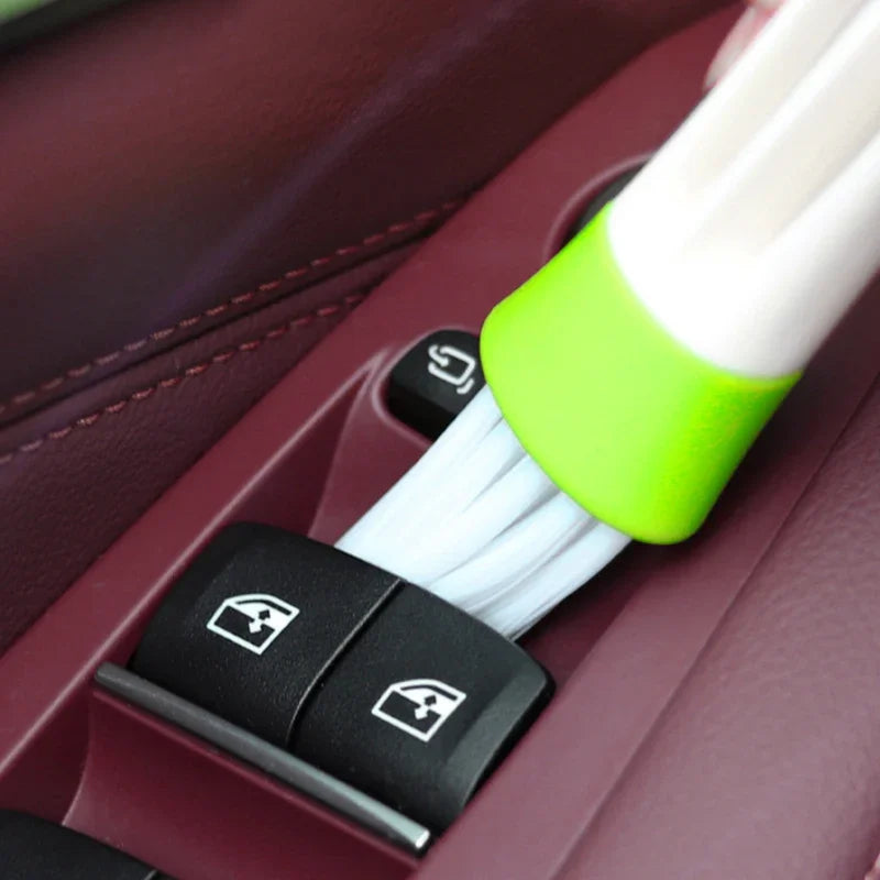 Car Air Vent Cleaning Brush - Double-Head Detailing Duster