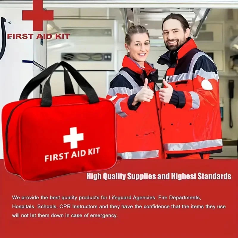 Car First Aid Kit — Compact Emergency Bag for Vehicles