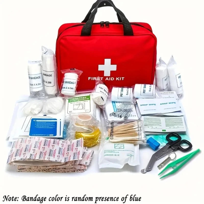 Car First Aid Kit — Compact Emergency Bag for Vehicles