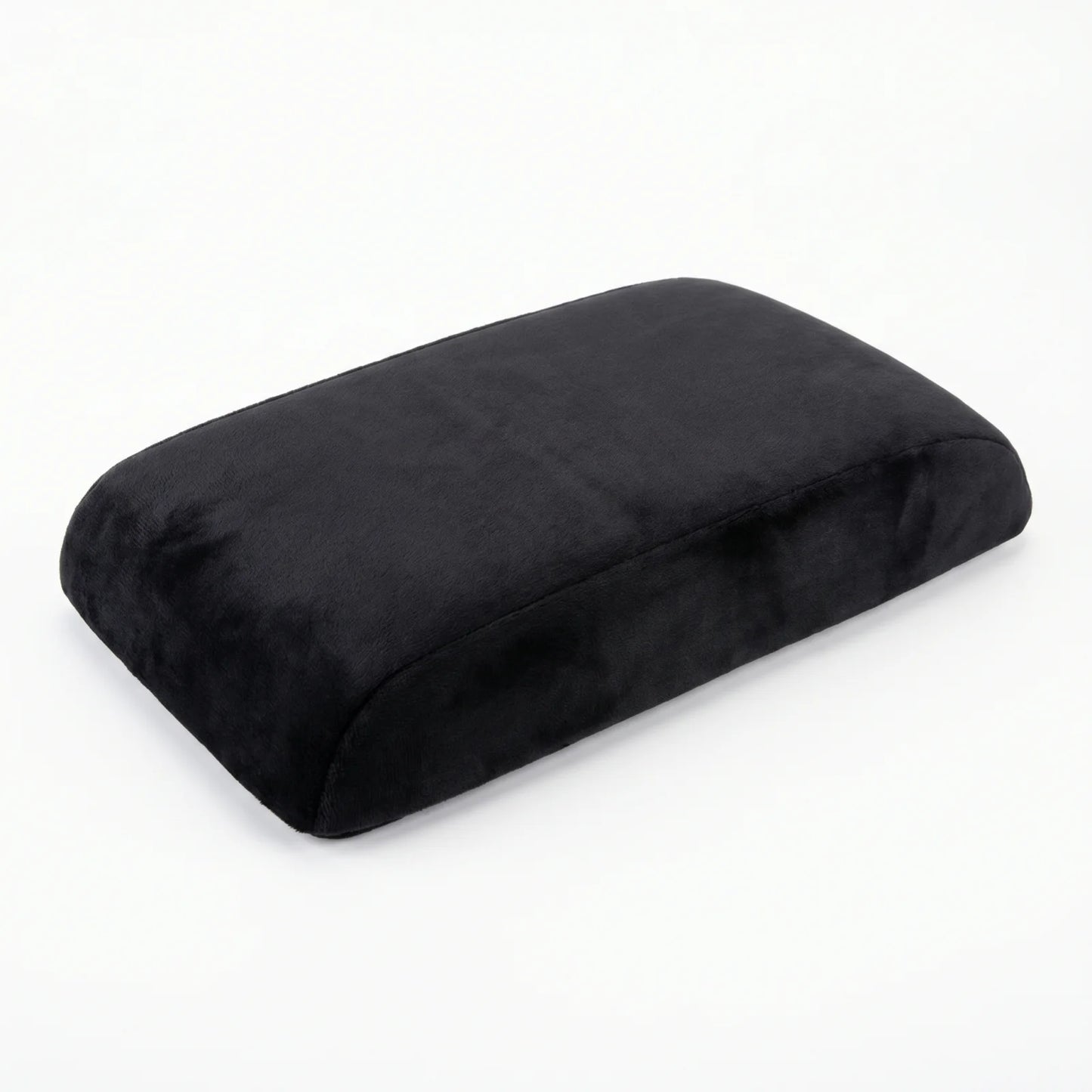 Plush car armrest console cover pad