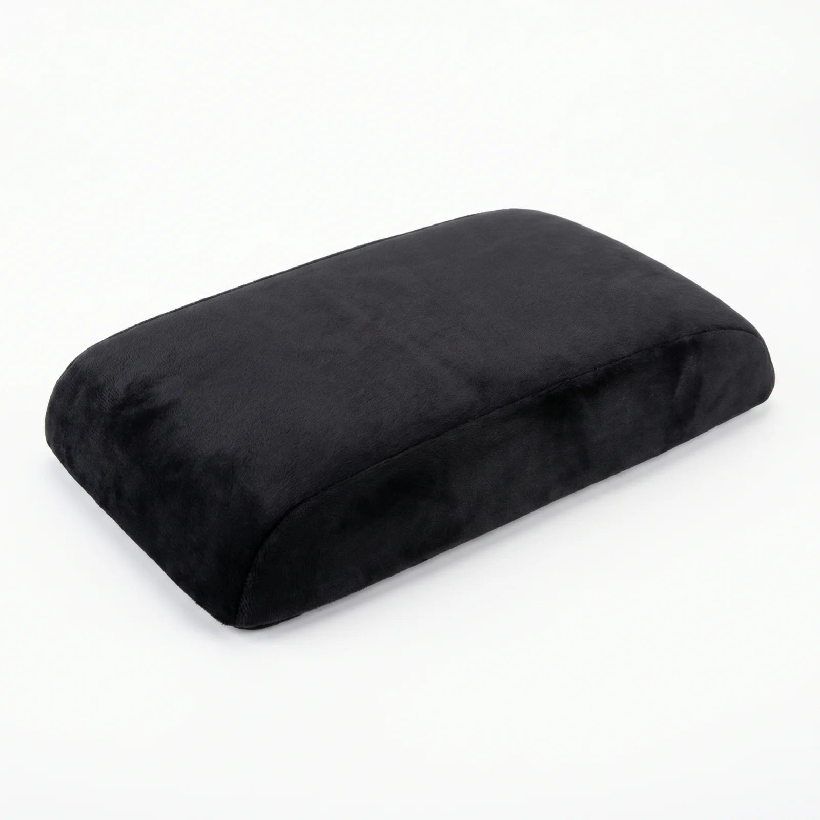 Plush car armrest console cover pad