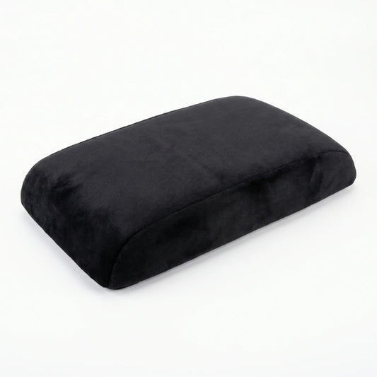 Plush car armrest console cover pad