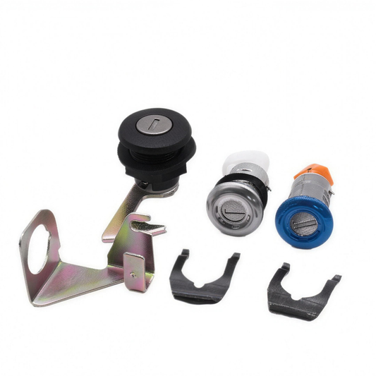 Full Ignition & Door Lock Cylinder Set with 2 Keys